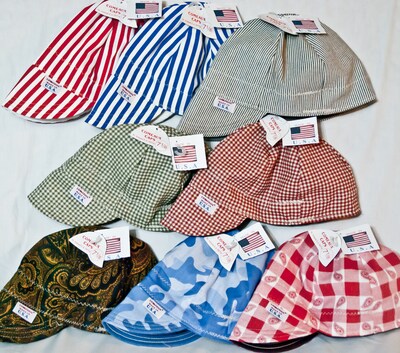 Comeaux Deep Round Crown Caps, Assorted Prints, Size 7 5/8 (118-2000R-7-5/8)