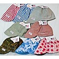 Comeaux Deep Round Crown Caps, Assorted Prints, Size 7 5/8 (118-2000R-7-5/8)