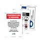Avery Surface Safe Laser/Inkjet Label Safety Signs, 7 x 10, White, 1 Label/Sheet, 15 Sheets/Pack,