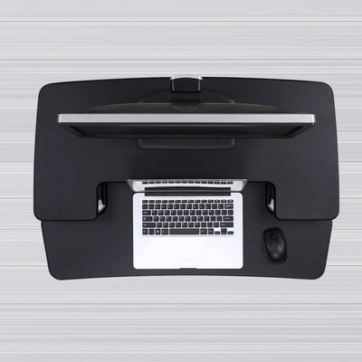 FlexiSpot 35" Sit-Stand Desk Converter, Black (M7MB5)