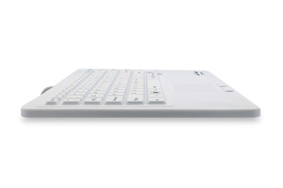 Seal Shield Seal Touch Wired USB Waterproof Keyboard, White (SW87P2)