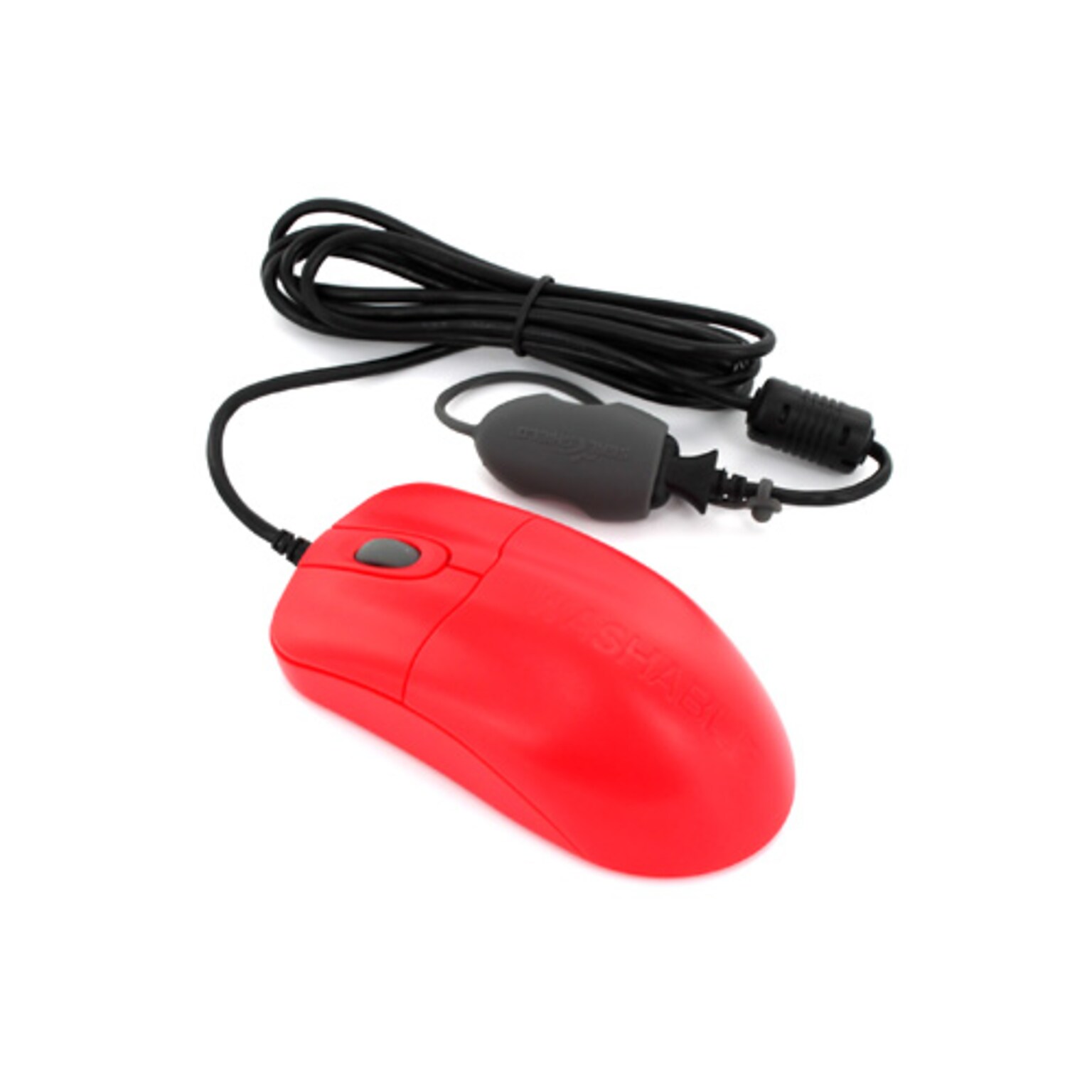 Seal Shield Silver Storm Wired Waterproof Optical Medical Mouse, Red (STM042RED)