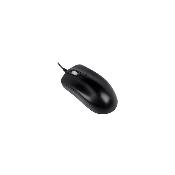 Seal Shield Silver Storm Wired Waterproof Optical Medical Mouse, Black (STM042P)