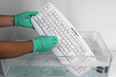 Silver Storm Medical Grade Washable Wired Keyboard, White (STWK503)
