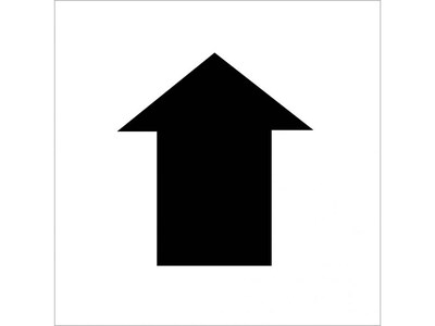 National Marker Stencil, Arrow, 24 x 24 (PMS221)
