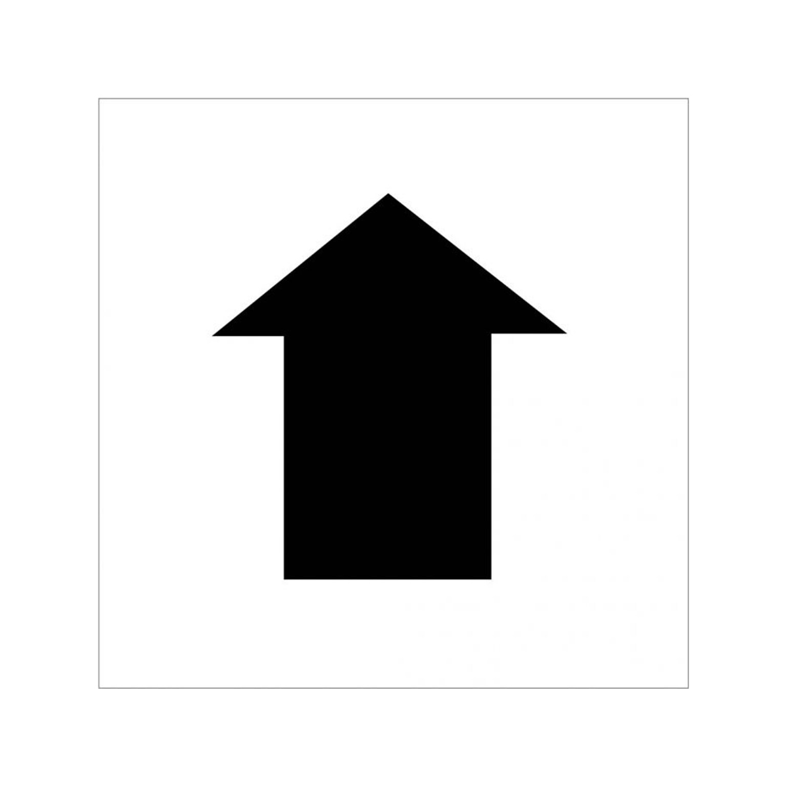 National Marker Stencil, Arrow, 24 x 24 (PMS221)
