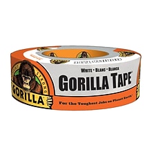 Gorilla Duct Tape, 2 x 30 yds., White (6025001)