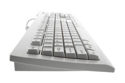 Sealshield Silver Seal Waterproof Wired Keyboard, White (SSWKSV207)