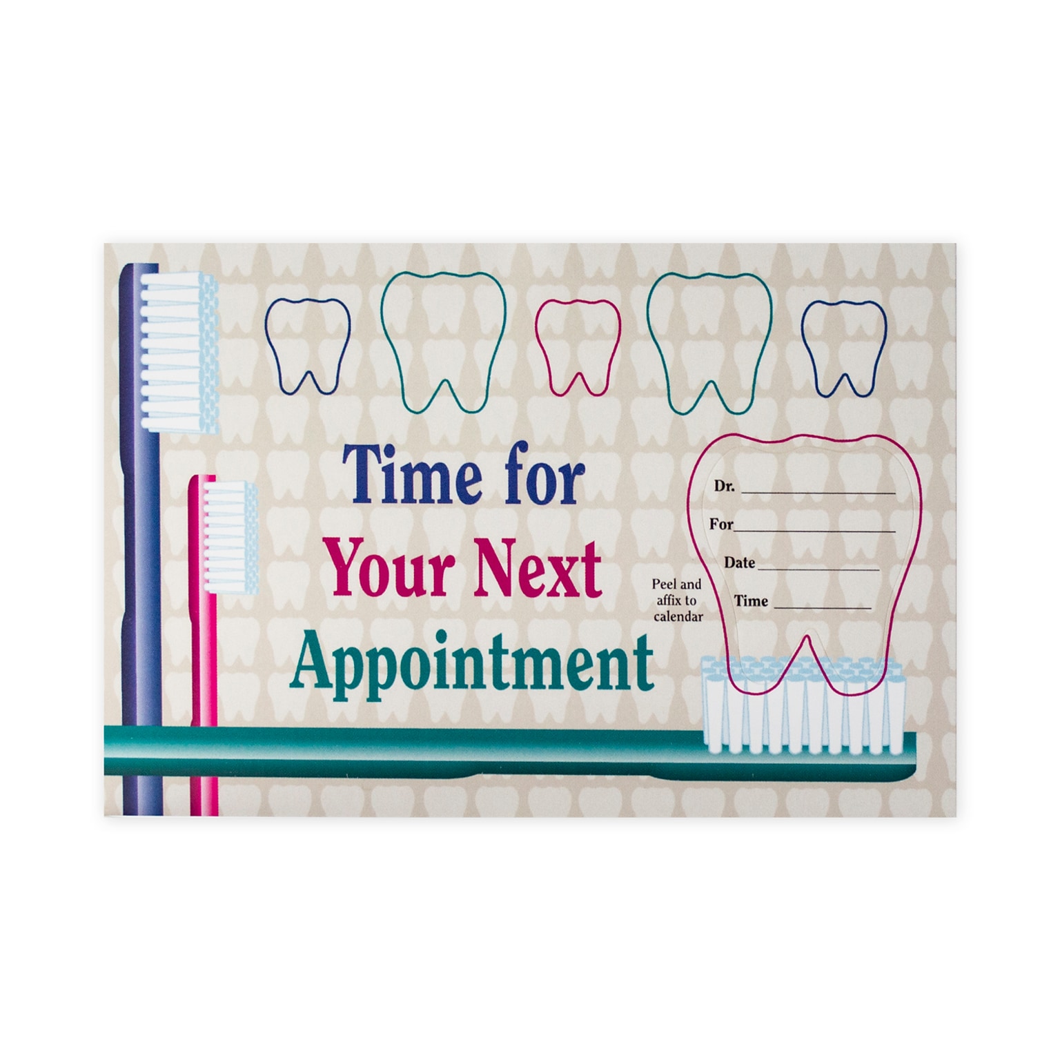 Custom Full Color Peel-Off Sticker Postcards, 4 x 6, 10 pt. Coated Stock with Tooth Sticker, Flat Print, Horiz, 1-Side, 100/Pk