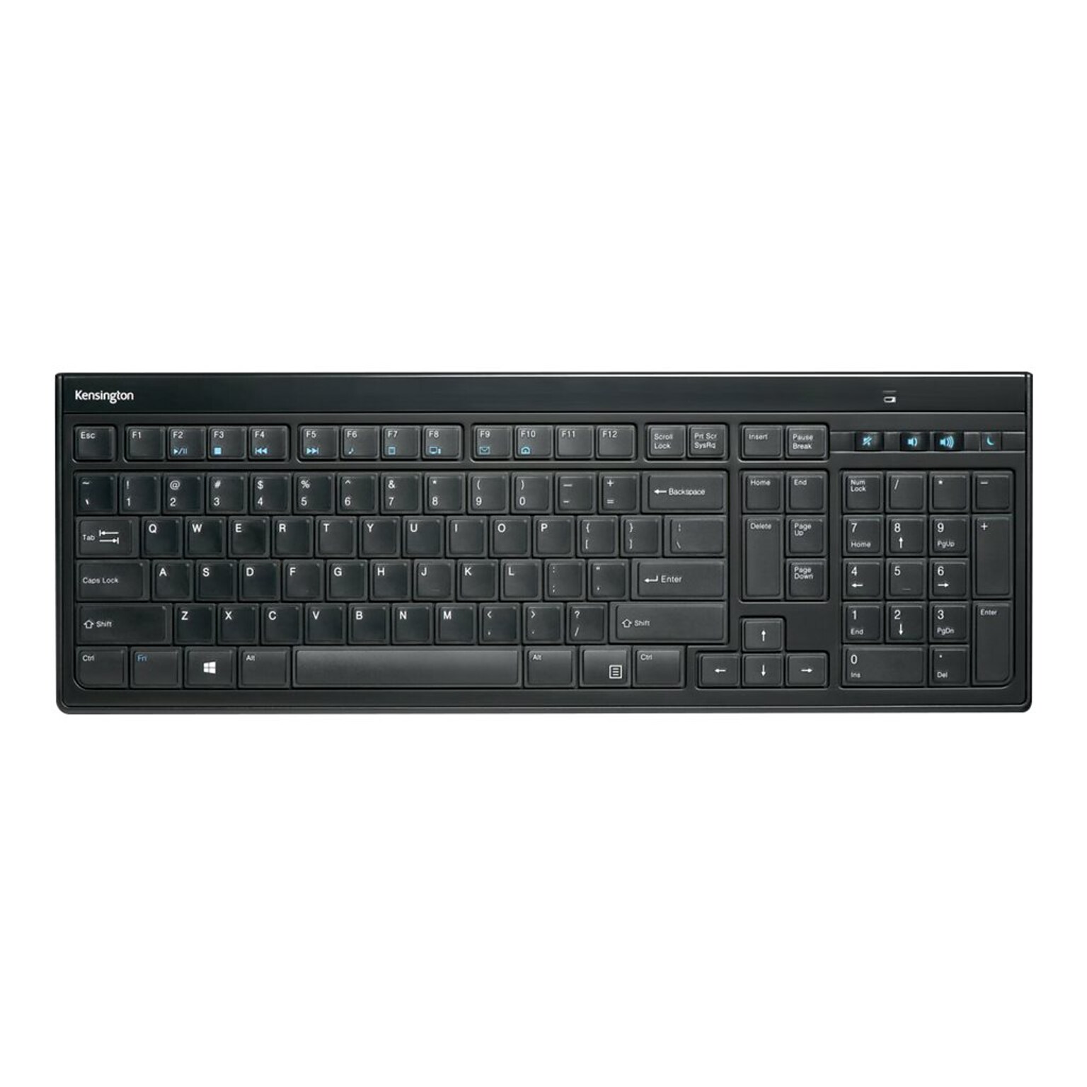 Kensington SlimType Wireless Keyboard, Black (K72344US)