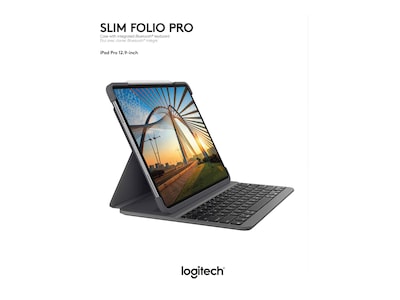 Logitech Folio for 12.9" iPad Pro, Graphite (920-009703)