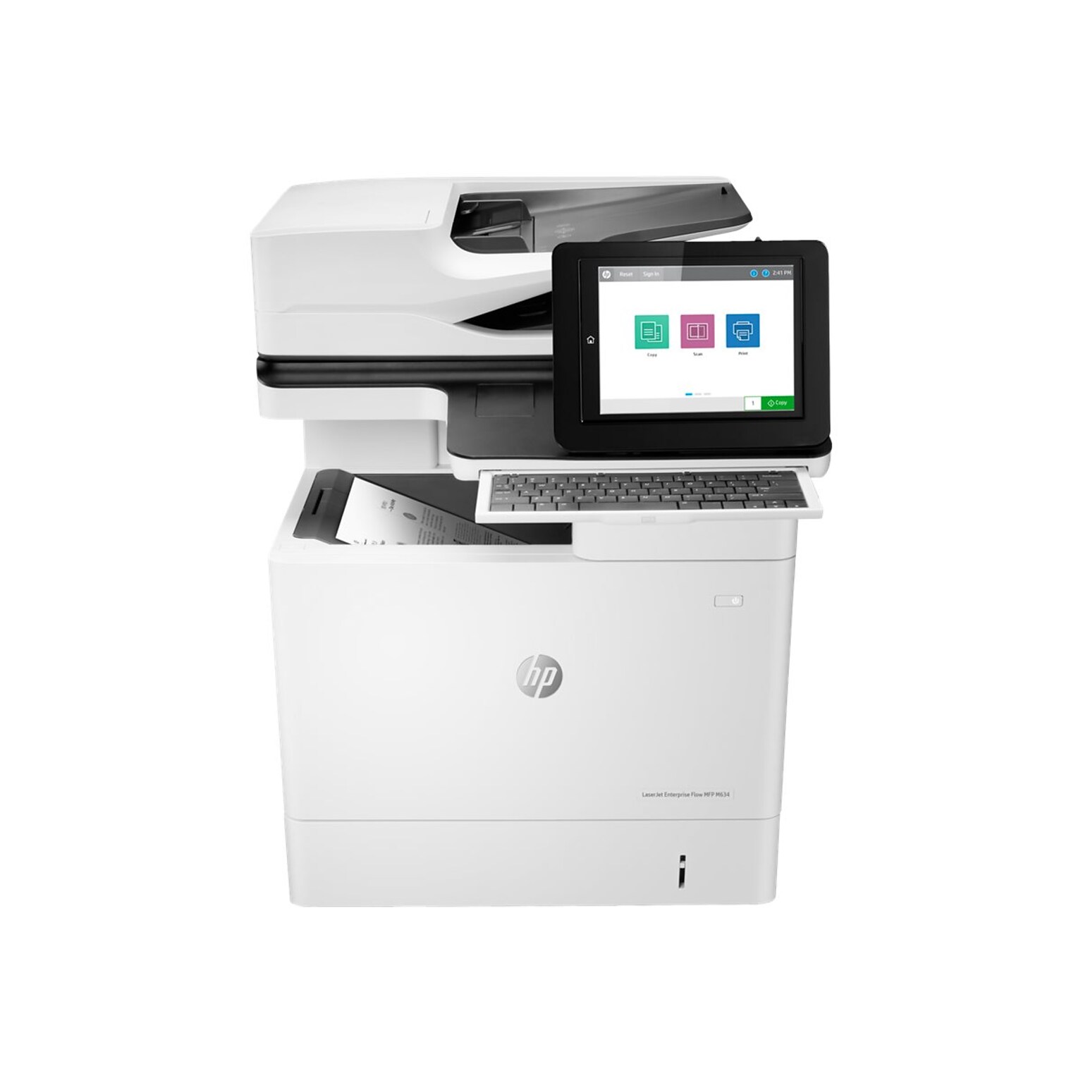 HP LaserJet Enterprise Flow MFP M634h 7PS95A#BGJ Black & White Laser All-in-One Printer