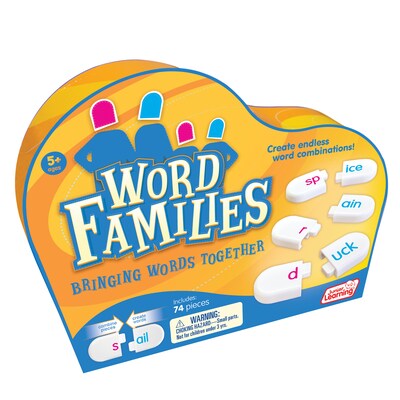 Junior Learning Word Families Learning Game, Kindergarten (JRL120)