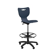 MooreCo Hierarchy School Chair, Navy (53512-Navy-NA-SC)