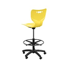 MooreCo Hierarchy School Chair, Yellow (53512-Yellow-NA-SC)