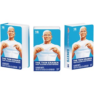 Mr. Clean Magic Eraser White Cleaning Sheets, 16/Pack, 3 Packs/Carton (58361)