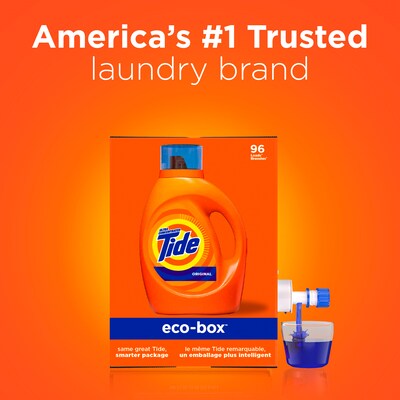 Tide HE Liquid Laundry Detergent, 96 Loads, 105 oz. (89013)