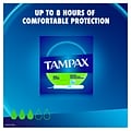 Tampax Cardboard Applicator Tampons, Super, Unscented, 10/Box (31409)