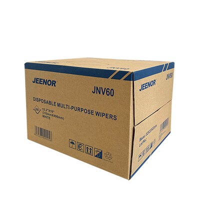 Jeenor Multipurpose Wipers, White, 200/Box (JNV60)