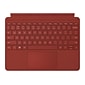 Microsoft KCT-00061 Alcantara Keyboard for 10" Surface Go, 10.5" Surface Go 2, Poppy Red