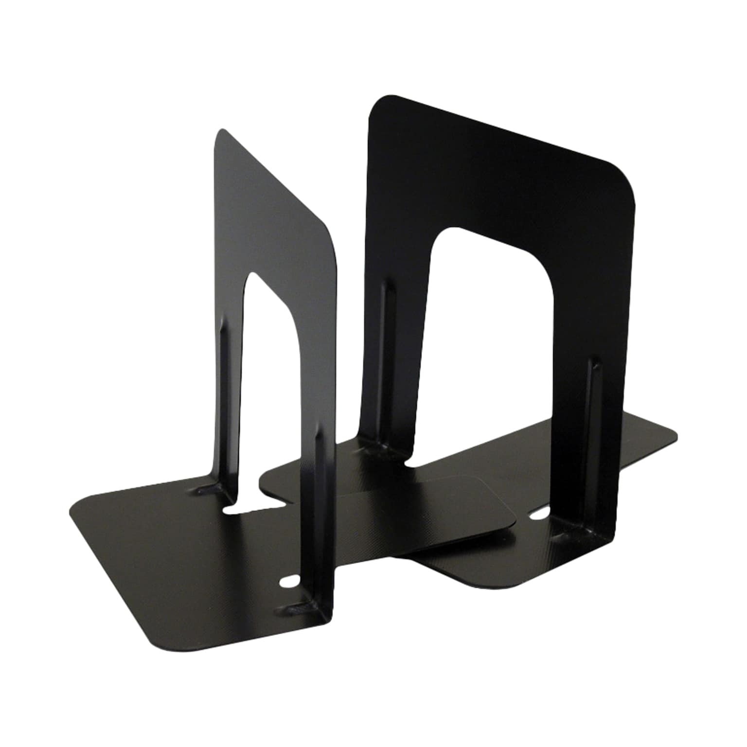 Officemate Steel Book Ends, 5H, Black (OIC93001)