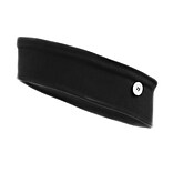 Cloth Button Headband, Mask Extender, Black, 5/Pack (DHHB001)
