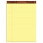 TOPS The Legal Pad Writing Pads, 8-1/2" x 11-3/4", Legal Ruled, Canary, 50 Sheets/Pad, 3 Pads/Pack (75327)