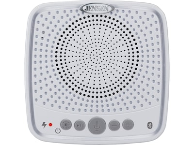 Jensen SMPS-626 Bluetooth Waterproof Speaker, White