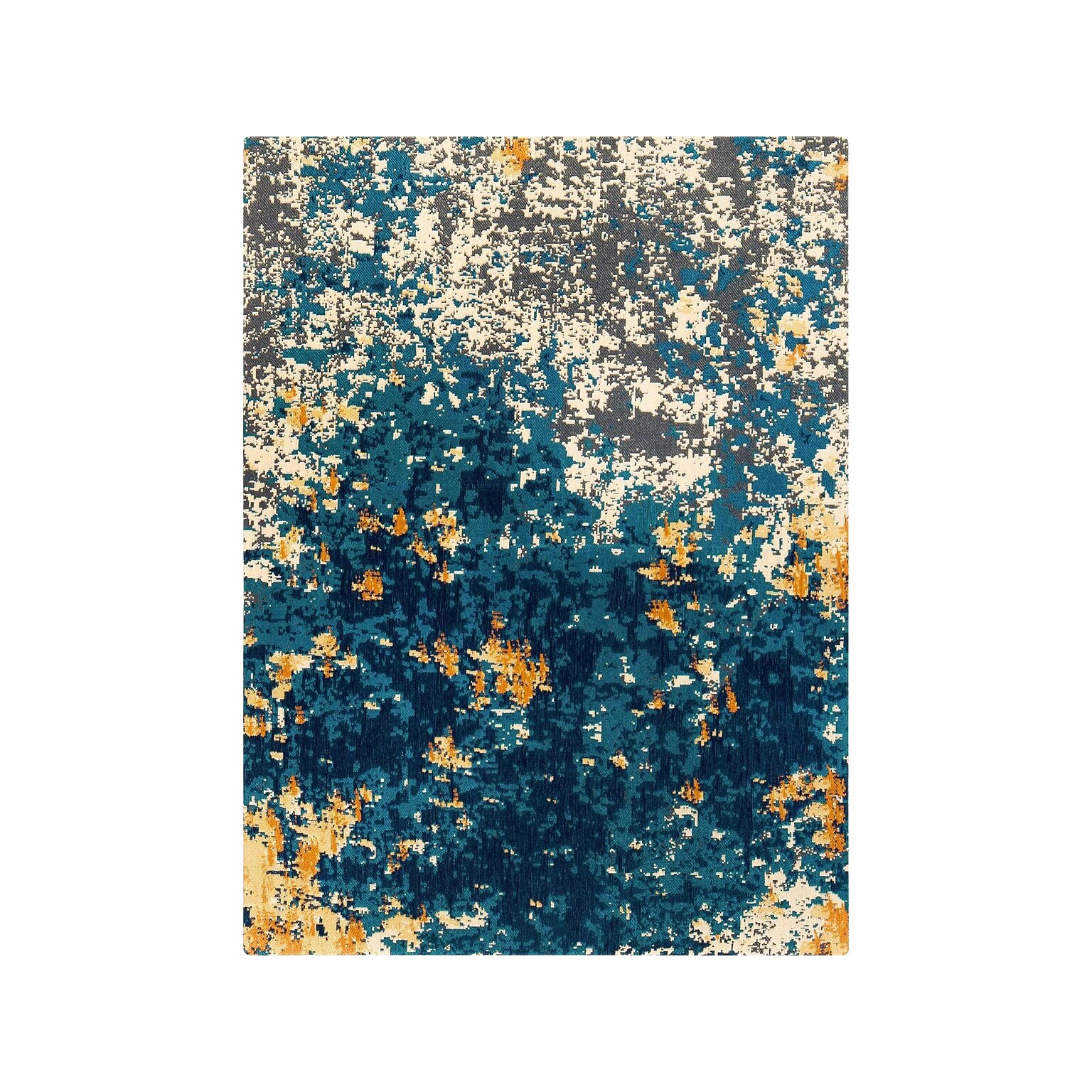 Anji Mountain Rugd Bilbao Carpet & Hard Floor Chair Mat, 36 x 48, Multicolored (AMB9016)
