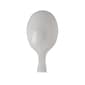 Dixie Individually Wrapped Polypropylene Soup Spoon, Medium-Weight, White, 1000/Carton (SMP23C)