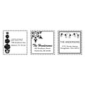 Custom 2000 Plus® PrintPro™ Q30 Self-Inking Square Holiday Stamp, 1-1/8 x 1-1/8