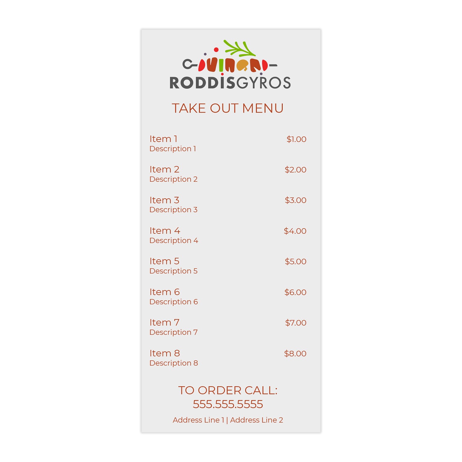 Custom Full Color Rack Cards, Sanatizable Synthetic Stock, 4 x 9, 1-sided