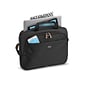 Solo New York Everyday Laptop Briefcase, Black/Orange Polyester (UBN106-4)