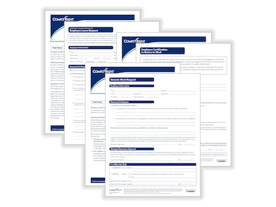 ComplyRight Employee Work Request Medical Records Forms, 25/Pack (A0104PK25)