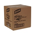 Dixie Pathways Paperboard Food Box, 2.75 x 7 x 4.5, White/Green/Brown, 250/Carton (960PATH)