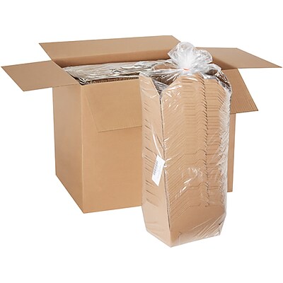 Dixie Paperboard Food Box, 2.5 x 8.5 x 6.25, Brown, 200/Carton
