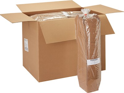 Dixie Paperboard Food Box, 2.5 x 4.5 x 5, Brown, 450/Carton