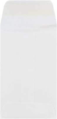 JAM Paper #1 Coin Envelope, 2 1/4 x 3 1/2, White, 100/Pack (122326658)