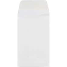 JAM Paper #1 Coin Envelope, 2 1/4 x 3 1/2, White, 100/Pack (122326658)