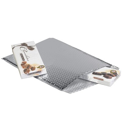 Quill Brand® Cool Shield Bubble Mailer, 15" x 17", Silver, 50/Carton (INM1517)
