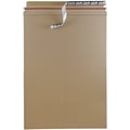 Jam Paper Stay-Flat Photo Mailer, 13 x 18, Brown Kraft, 6/Pack (8866646B)