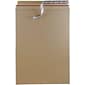 Jam Paper Stay-Flat Photo Mailer, 13" x 18", Brown Kraft, 6/Pack (8866646B)