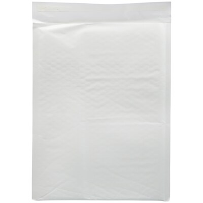 JAM PAPER Bubble Lite Padded Mailers, Size 5, 10 1/2 x 14 1/2, White Kraft, 25/Pack (194505I)