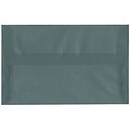 JAM PAPER A10 Translucent Vellum Invitation Envelopes, 6 x 9 1/2, Steel Blue, 25/Pack (370031867)