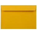 JAM PAPER Colored Invitation Envelopes,6 x 9, Gold Yellow, 25/Pack (39630326)
