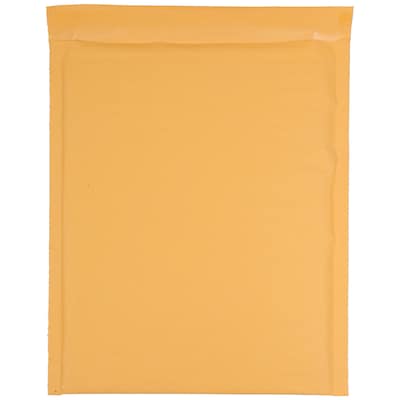 JAM PAPER Bubble Lite Padded Mailers, Size 7, 14 1/4 x 18 1/2- Brown Kraft, 100/Pack (GCST657H)