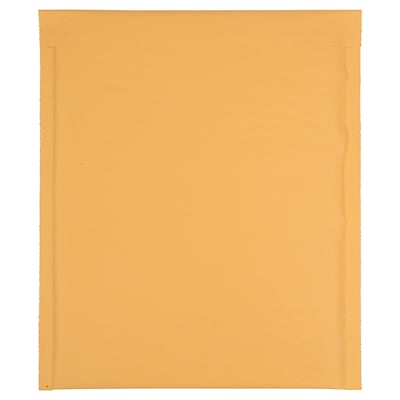 JAM PAPER Bubble Lite Padded Mailers, Size 7, 14 1/4 x 18 1/2- Brown Kraft, 100/Pack (GCST657H)