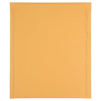 JAM PAPER Bubble Lite Padded Mailers, Size 7, 14 1/4 x 18 1/2- Brown Kraft, 100/Pack (GCST657H)