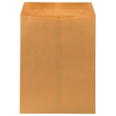 JAM PAPER 10 x 13 Kraft Open End Catalog Premium Envelopes, Manila, Bulk 250/Box (96268H)