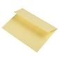 JAM PAPER A9 Colored Invitation Envelopes with Peel & Seal Closure, 5 3/4 x 8 3/4, Canary Yellow, Bulk 250/Pack (370031865H)